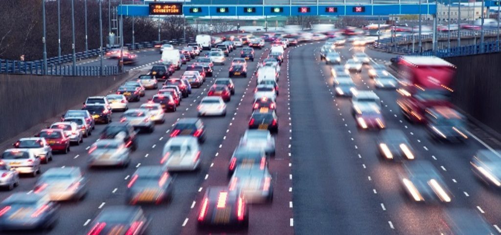 cars on road